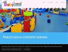 Tablet Screenshot of circolobabyland.it